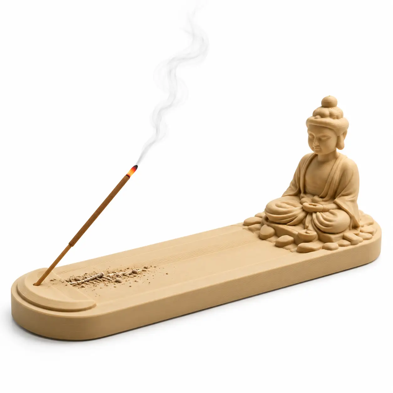 Buddha Zen Incense Tray for Meditation